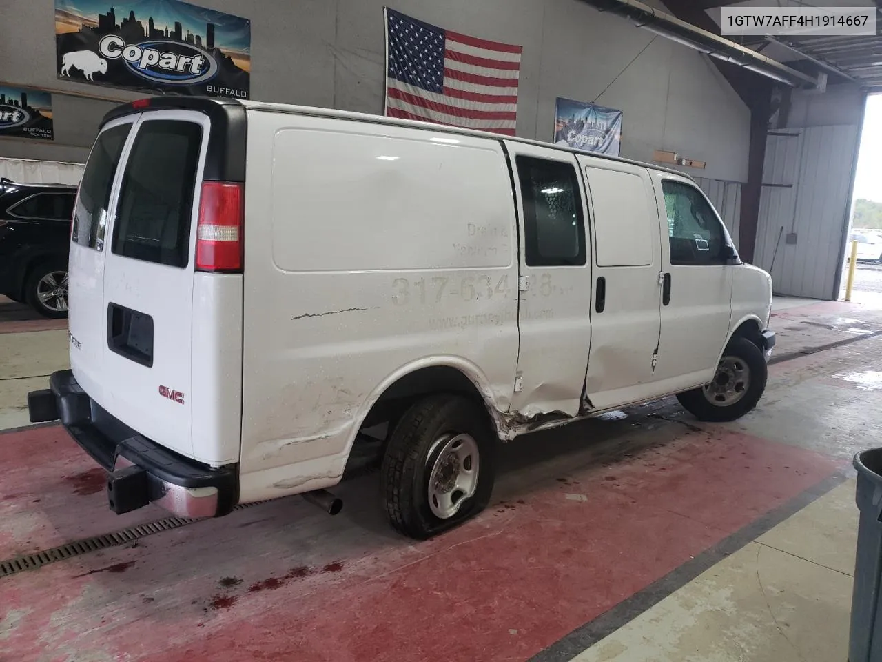 1GTW7AFF4H1914667 2017 GMC Savana G2500