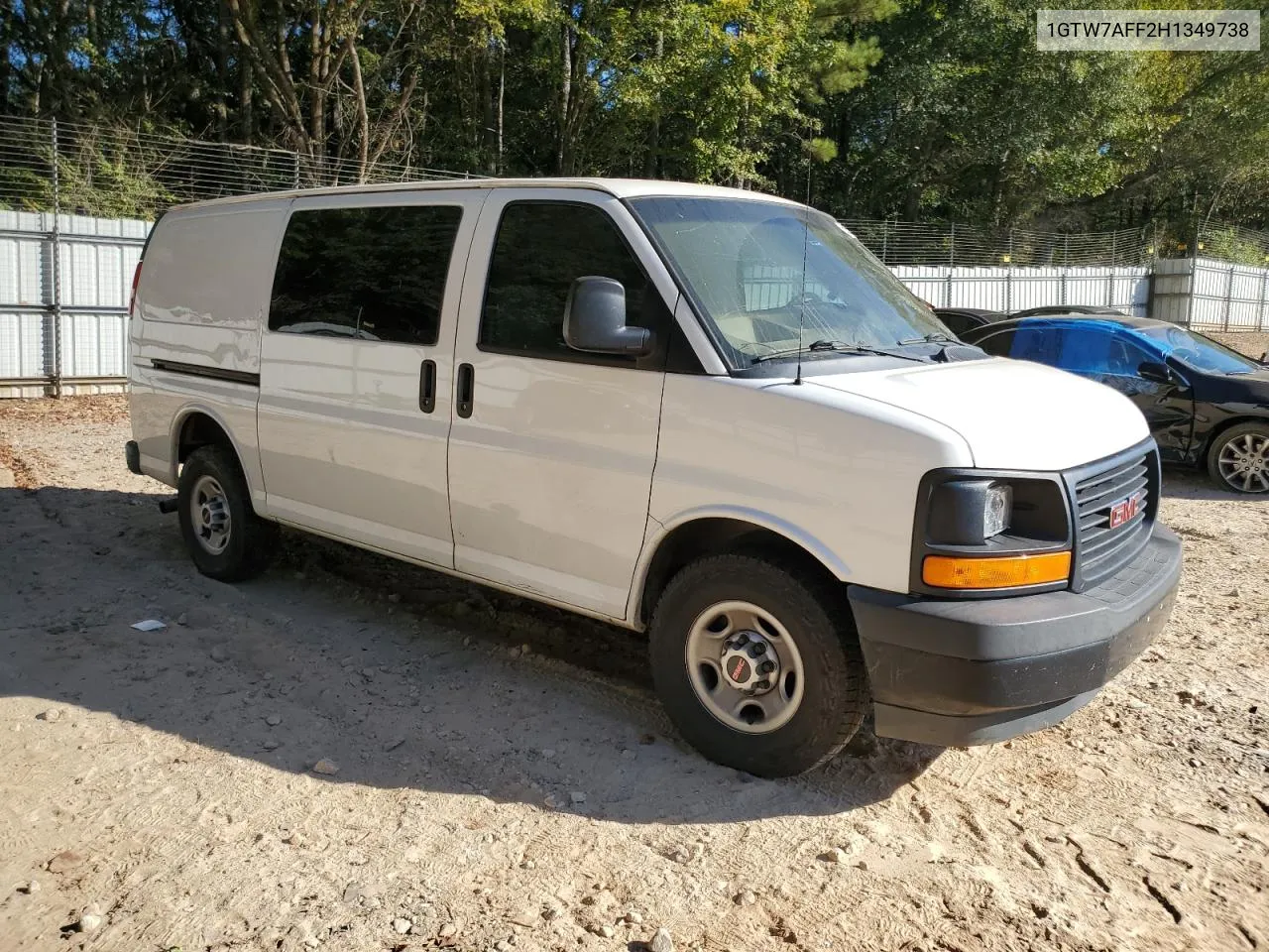 2017 GMC Savana G2500 VIN: 1GTW7AFF2H1349738 Lot: 76096674