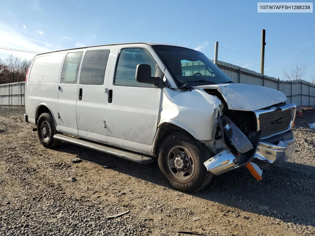 2017 GMC Savana G2500 VIN: 1GTW7AFF5H1288238 Lot: 79303164