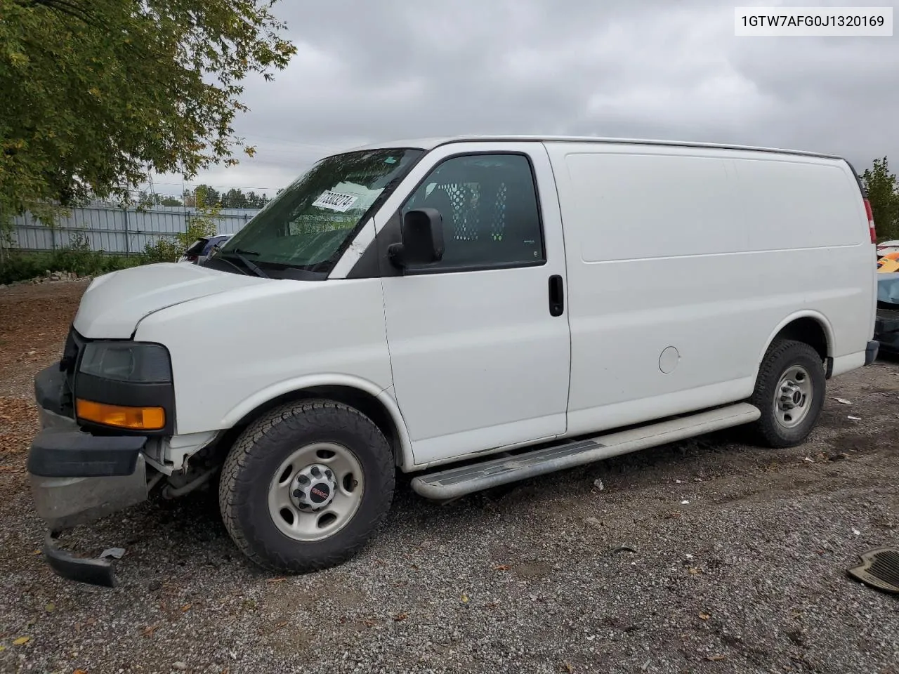 2018 GMC Savana G2500 VIN: 1GTW7AFG0J1320169 Lot: 73303274