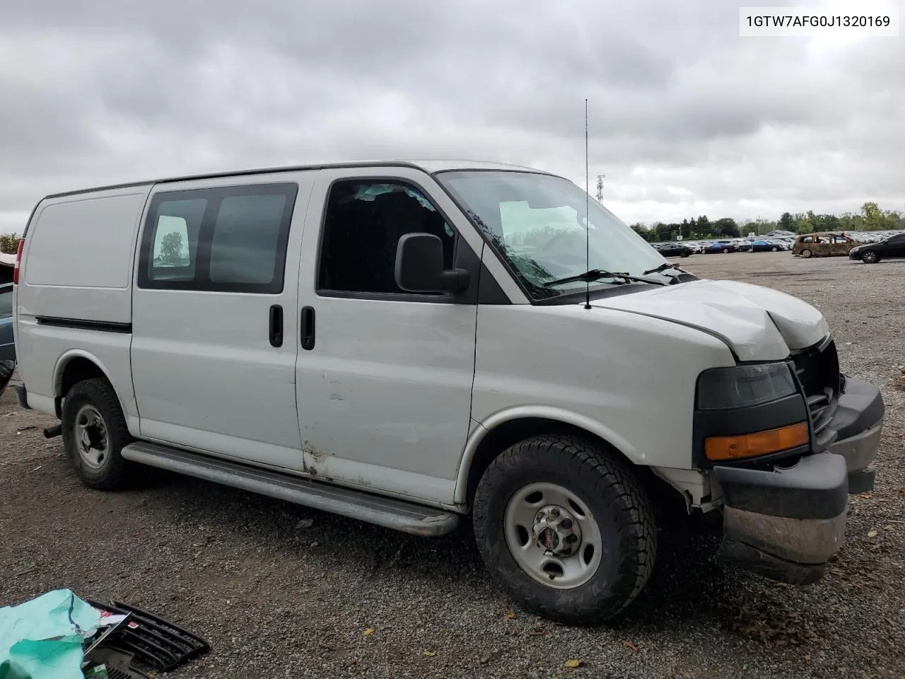 2018 GMC Savana G2500 VIN: 1GTW7AFG0J1320169 Lot: 73303274