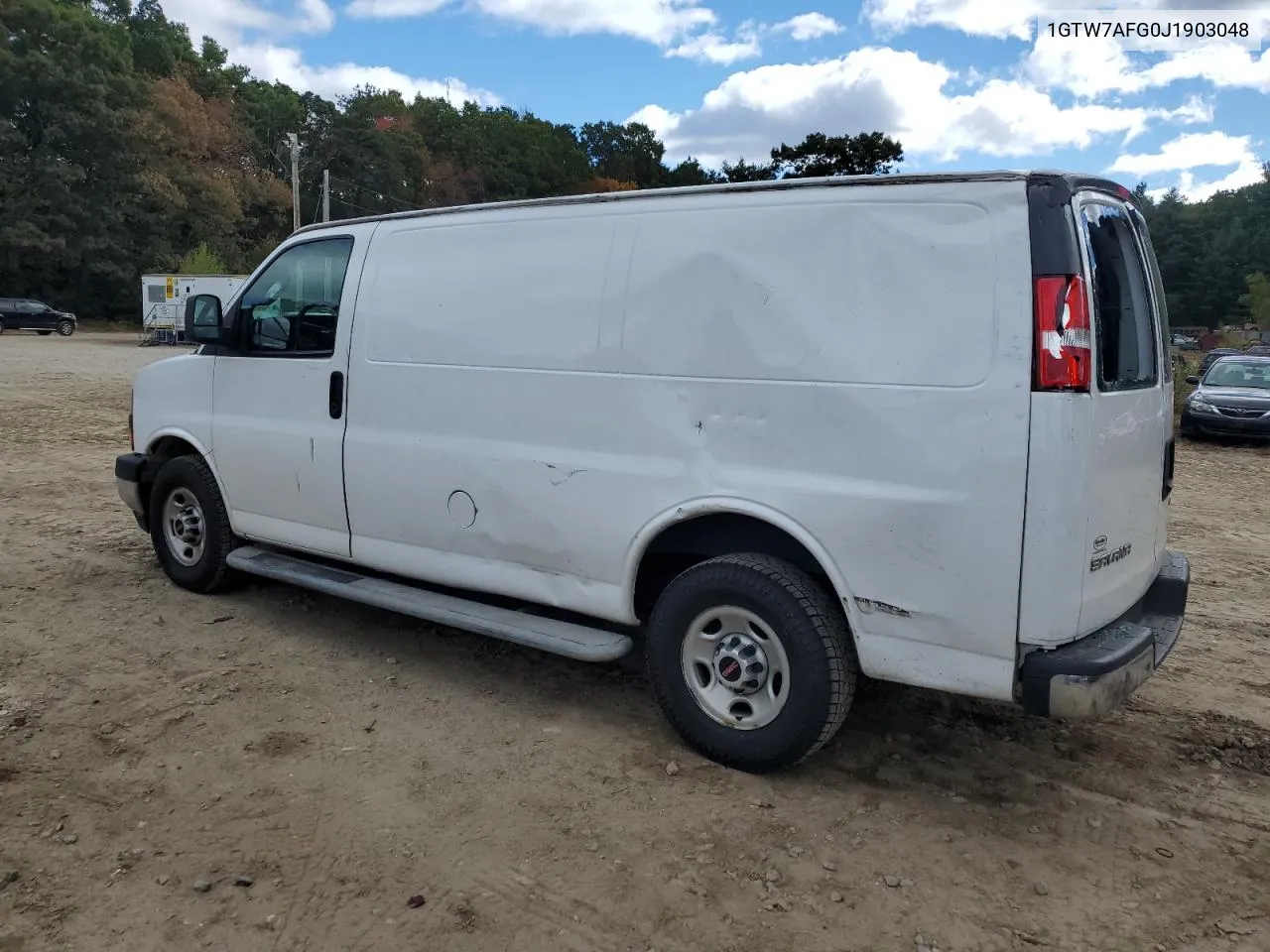 2018 GMC Savana G2500 VIN: 1GTW7AFG0J1903048 Lot: 75301414