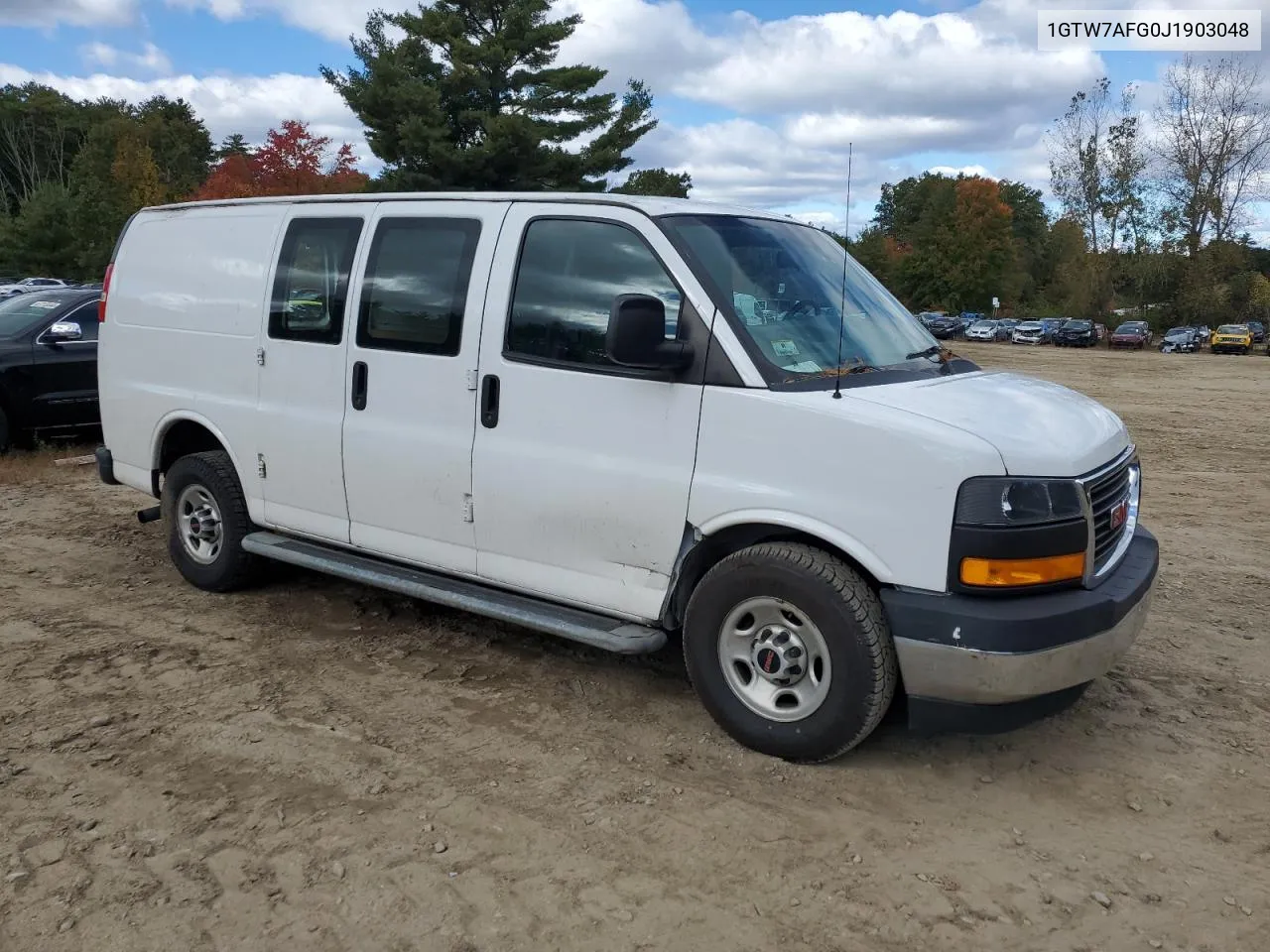 2018 GMC Savana G2500 VIN: 1GTW7AFG0J1903048 Lot: 75301414