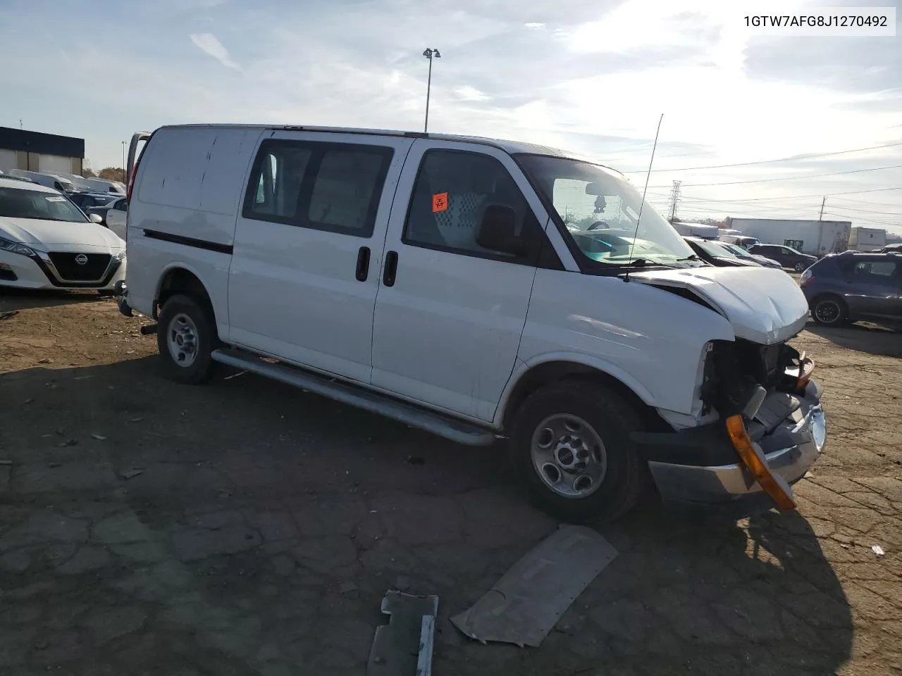 1GTW7AFG8J1270492 2018 GMC Savana G2500