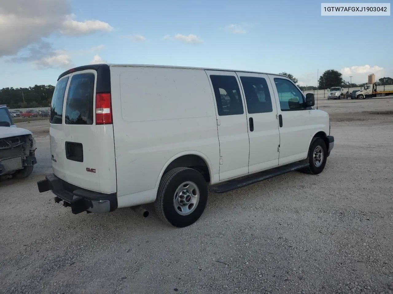 1GTW7AFGXJ1903042 2018 GMC Savana G2500