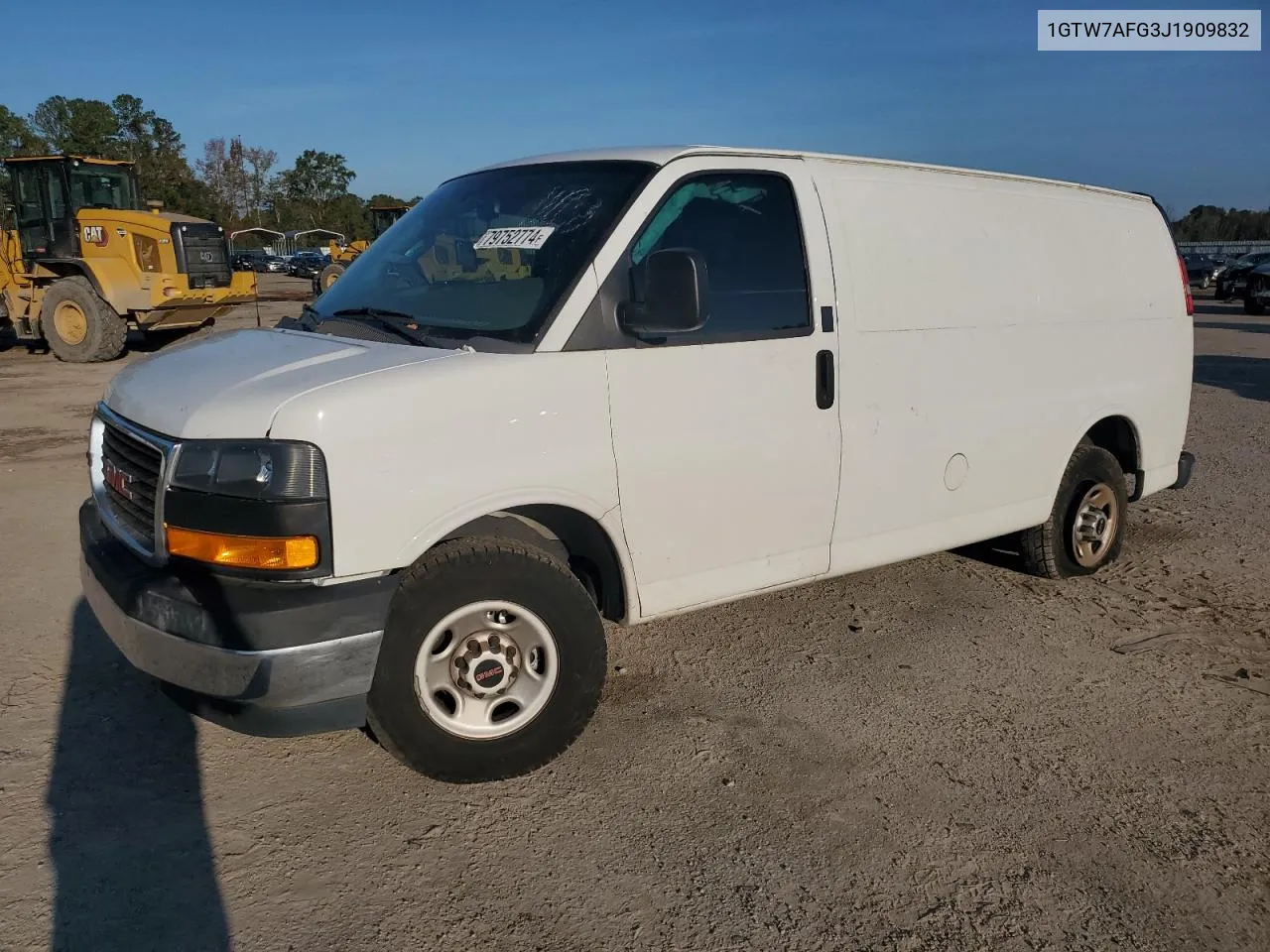 2018 GMC Savana G2500 VIN: 1GTW7AFG3J1909832 Lot: 79752774