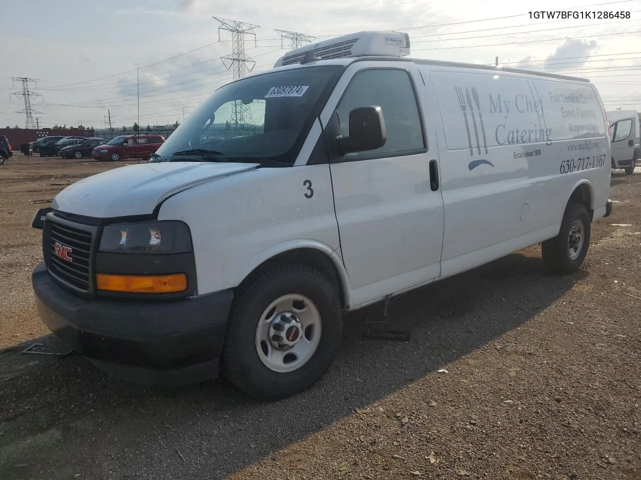 1GTW7BFG1K1286458 2019 GMC Savana G2500