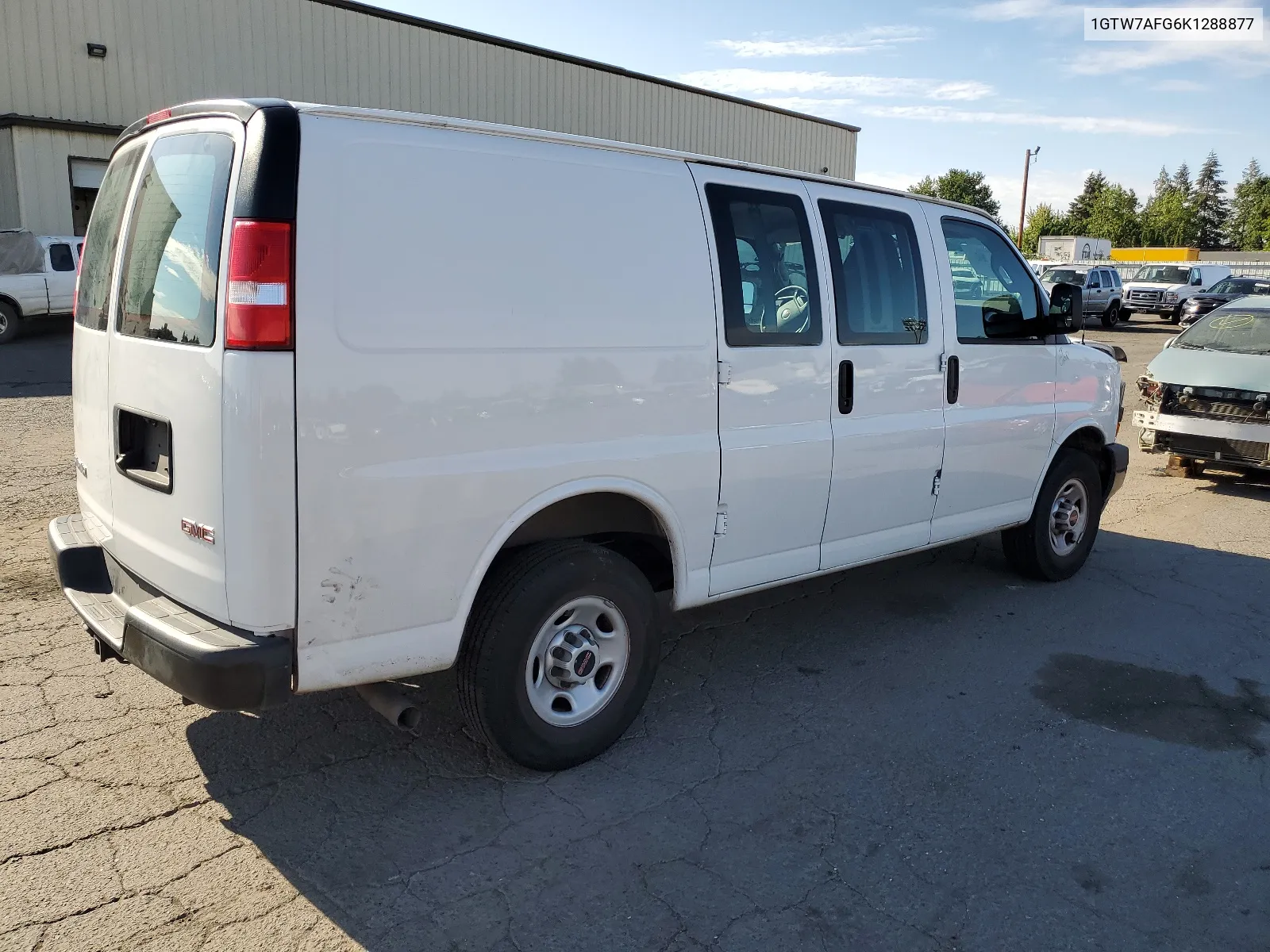 2019 GMC Savana G2500 VIN: 1GTW7AFG6K1288877 Lot: 67702484