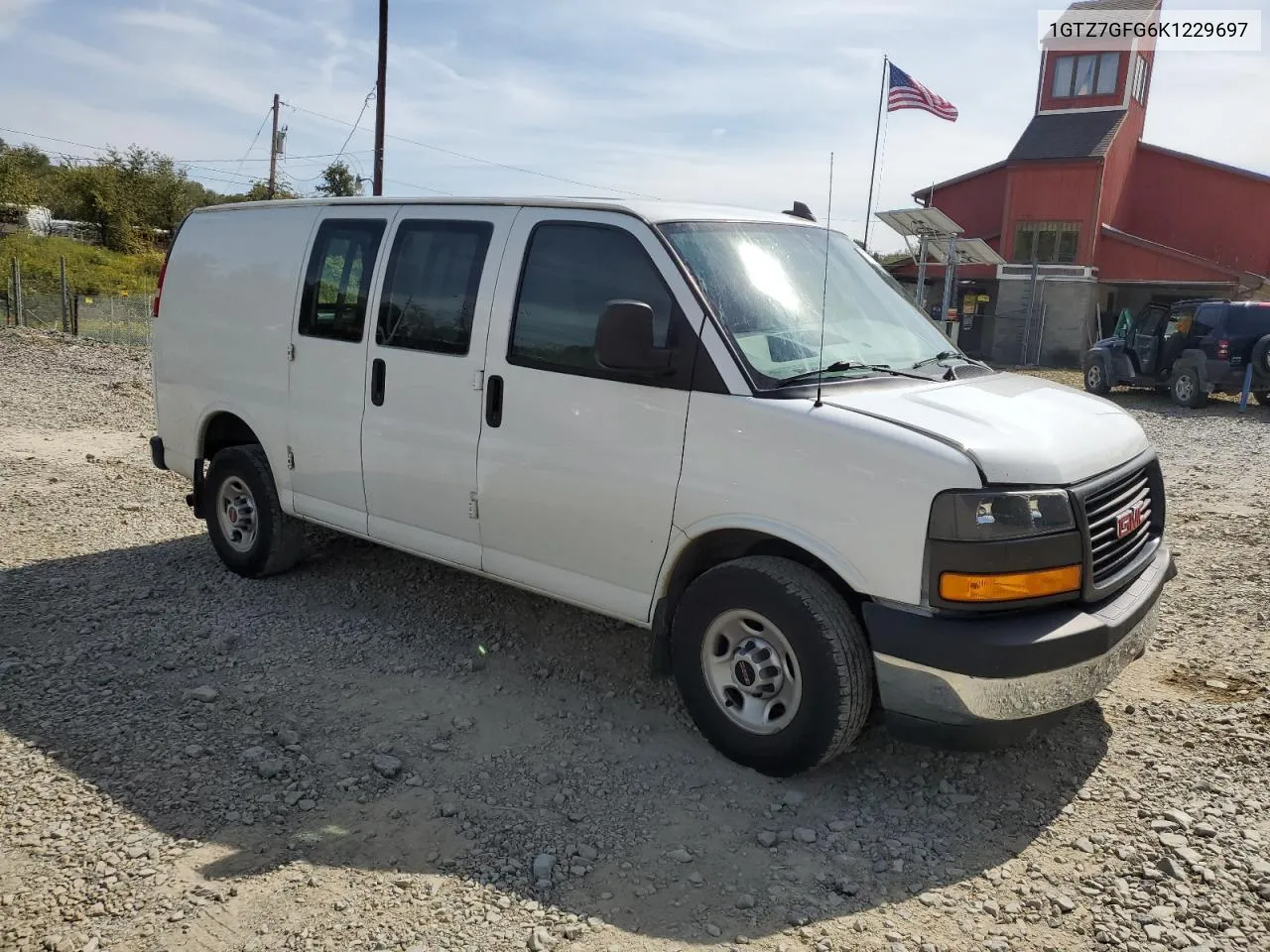 1GTZ7GFG6K1229697 2019 GMC Savana G3500