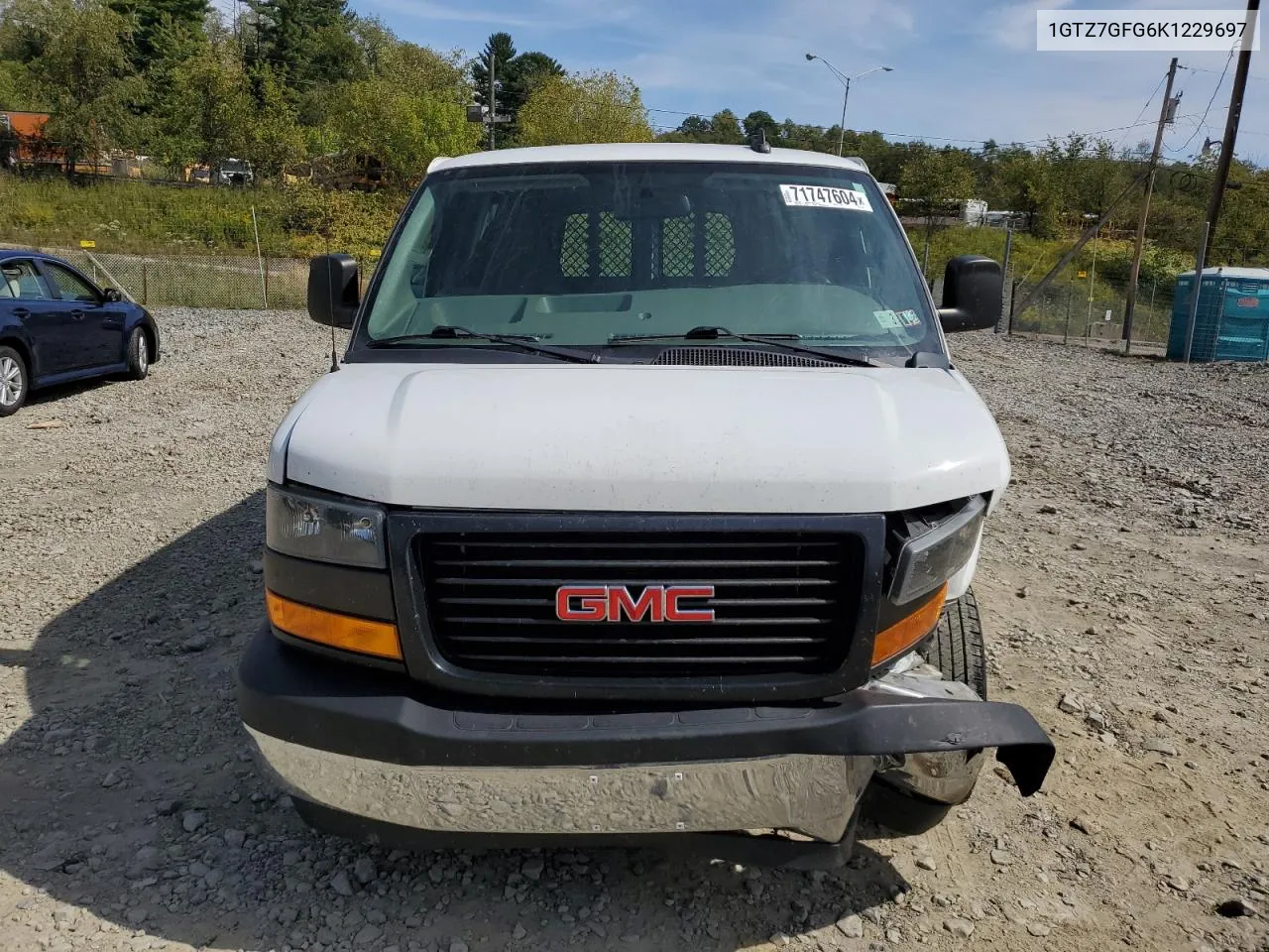 1GTZ7GFG6K1229697 2019 GMC Savana G3500