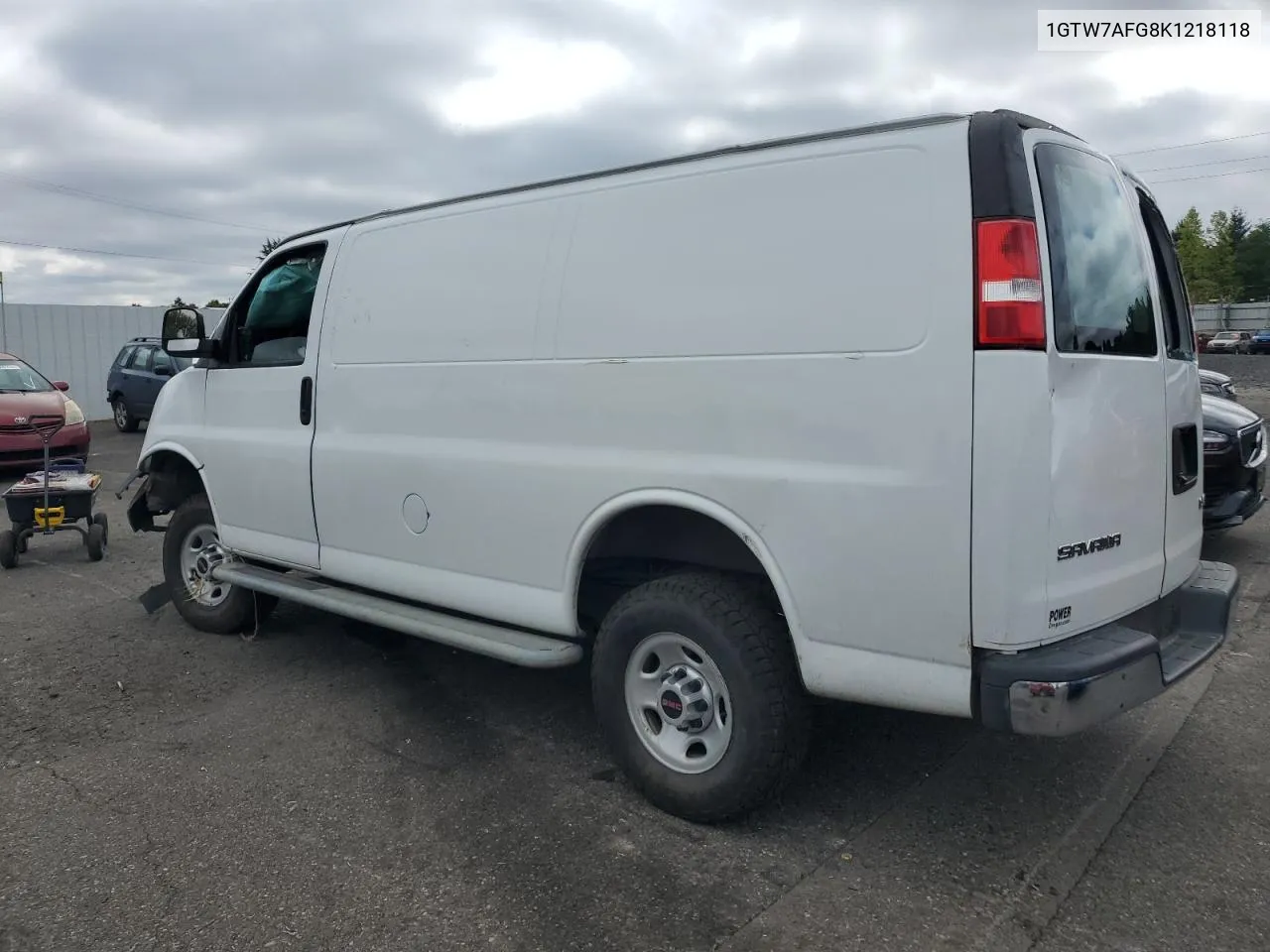 2019 GMC Savana G2500 VIN: 1GTW7AFG8K1218118 Lot: 71822974