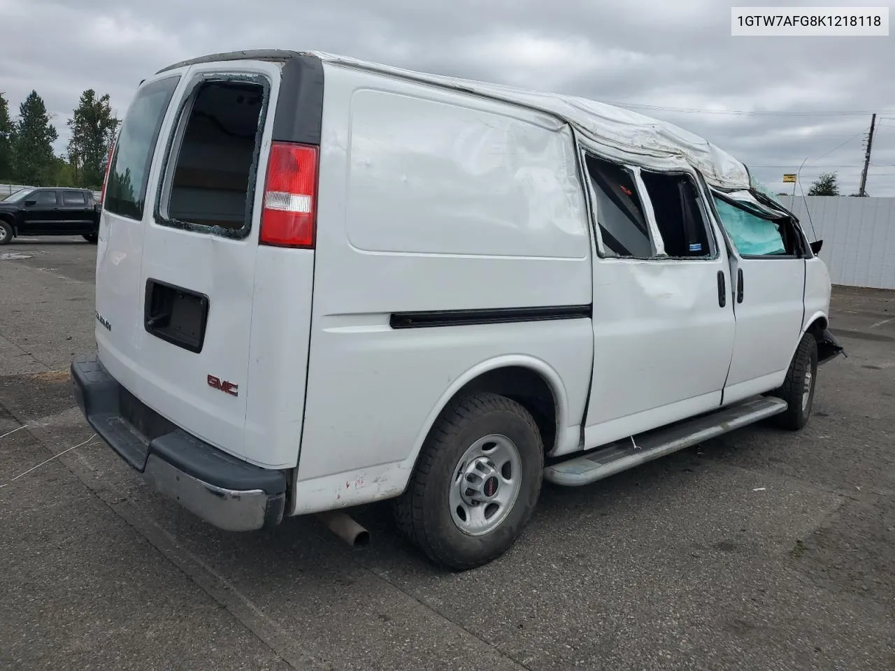 2019 GMC Savana G2500 VIN: 1GTW7AFG8K1218118 Lot: 71822974