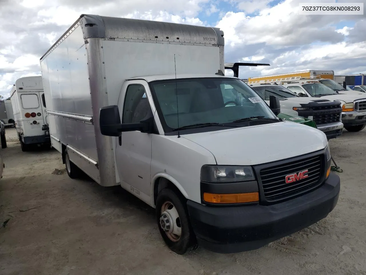 2019 GMC Savana Cutaway G3500 VIN: 7GZ37TCG8KN008293 Lot: 78130004