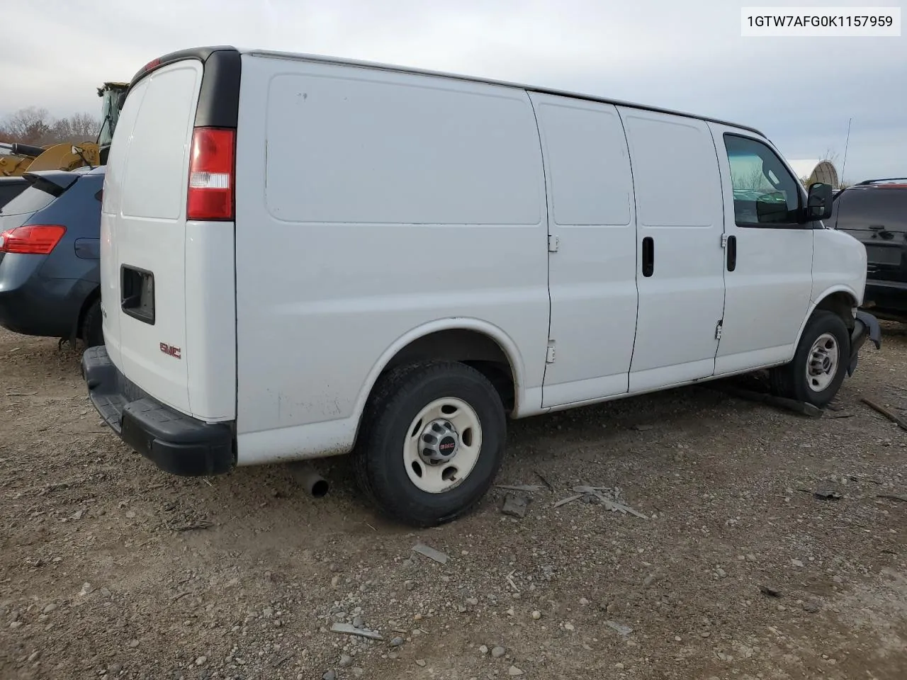 2019 GMC Savana G2500 VIN: 1GTW7AFG0K1157959 Lot: 79397604