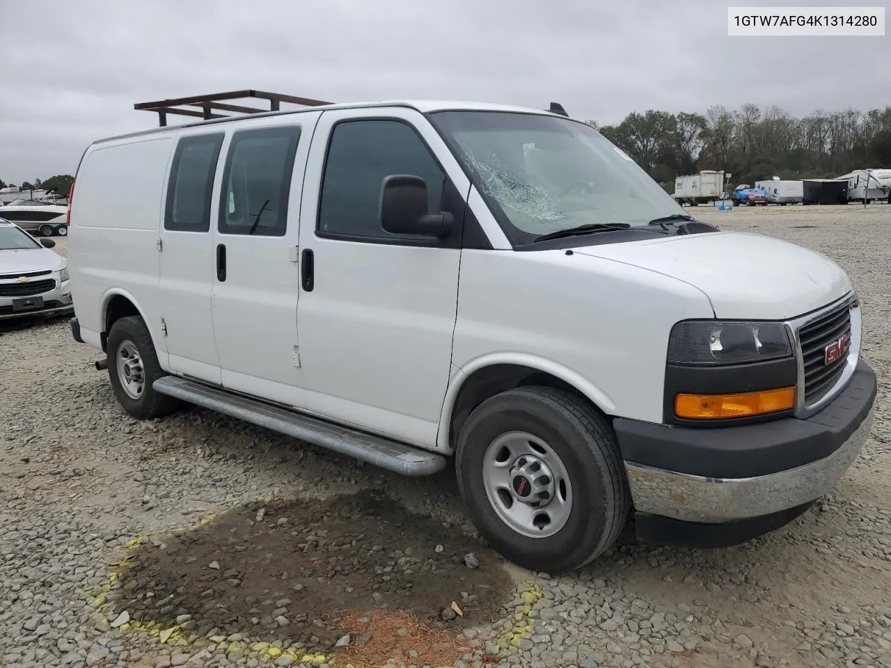 2019 GMC Savana G2500 VIN: 1GTW7AFG4K1314280 Lot: 79408714