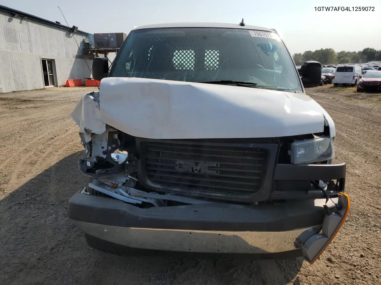 2020 GMC Savana G2500 VIN: 1GTW7AFG4L1259072 Lot: 70876714