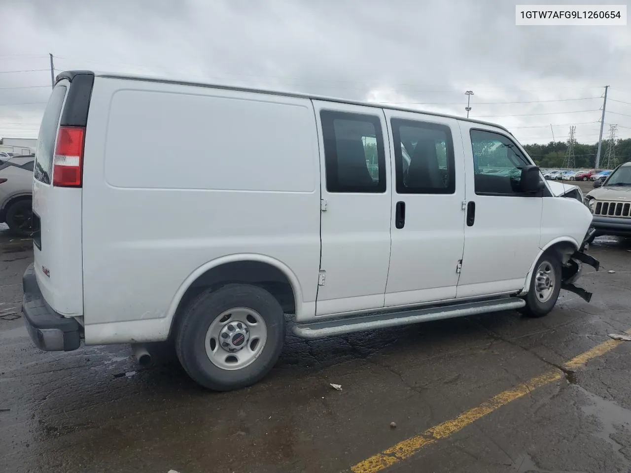 2020 GMC Savana G2500 VIN: 1GTW7AFG9L1260654 Lot: 72345904