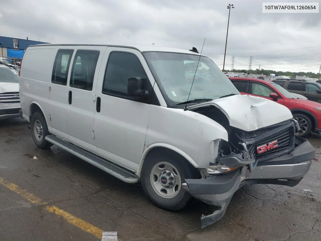 2020 GMC Savana G2500 VIN: 1GTW7AFG9L1260654 Lot: 72345904