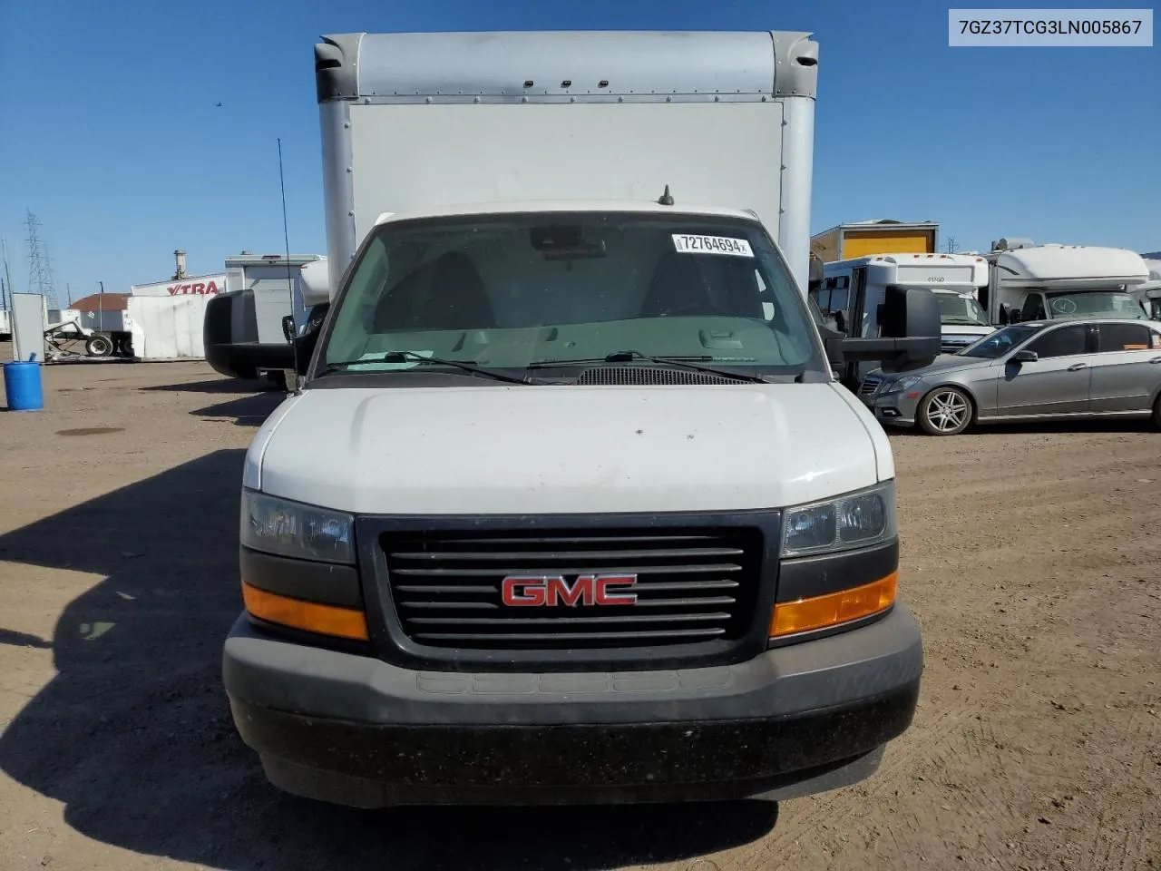 2020 GMC Savana Cutaway G3500 VIN: 7GZ37TCG3LN005867 Lot: 72764694