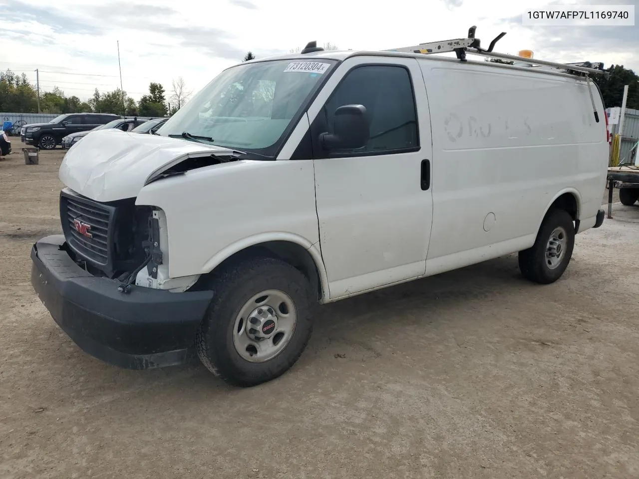 2020 GMC Savana G2500 VIN: 1GTW7AFP7L1169740 Lot: 73120304