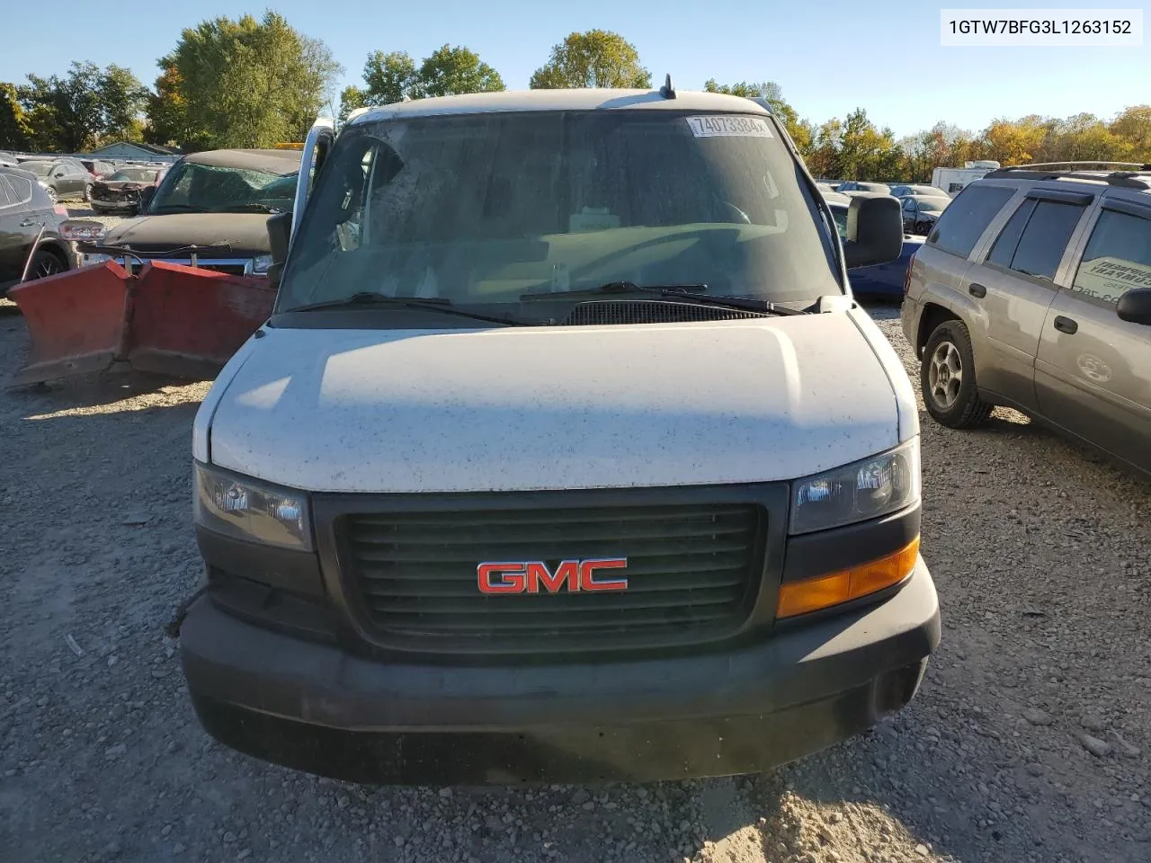 1GTW7BFG3L1263152 2020 GMC Savana G2500