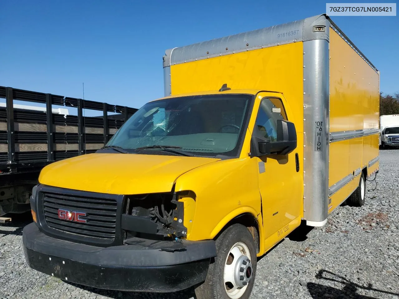 2020 GMC Savana Cutaway G3500 VIN: 7GZ37TCG7LN005421 Lot: 76942854