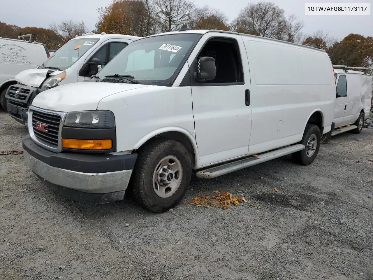 2020 GMC Savana G2500 VIN: 1GTW7AFG8L1173117 Lot: 79117544