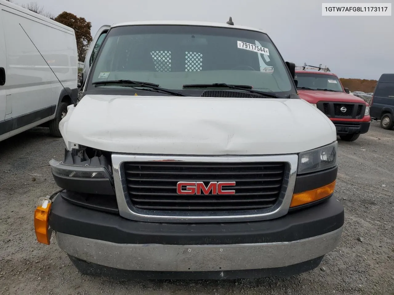 2020 GMC Savana G2500 VIN: 1GTW7AFG8L1173117 Lot: 79117544