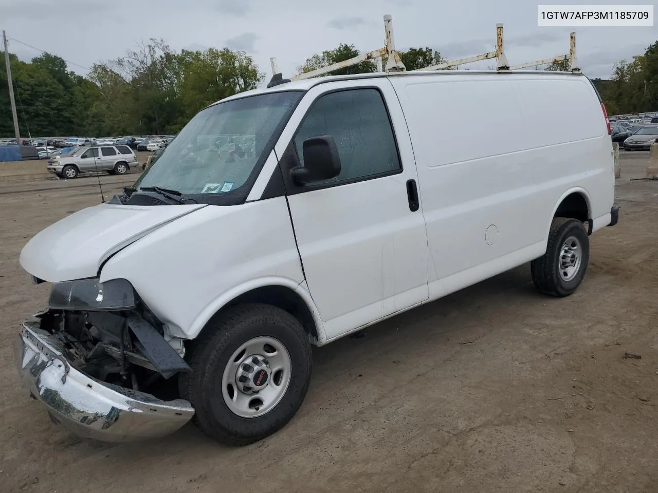 2021 GMC Savana G2500 VIN: 1GTW7AFP3M1185709 Lot: 71572184