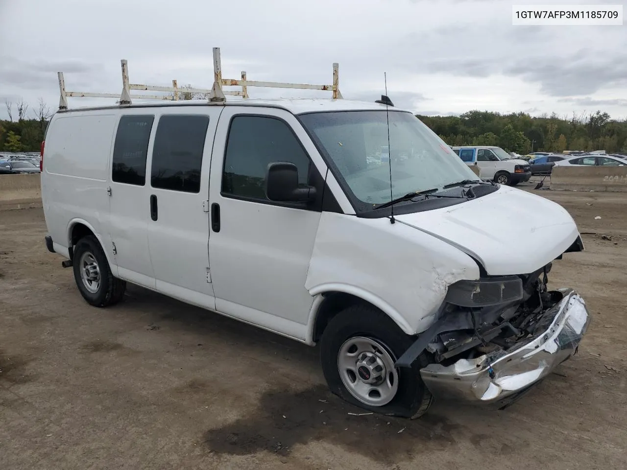 2021 GMC Savana G2500 VIN: 1GTW7AFP3M1185709 Lot: 71572184