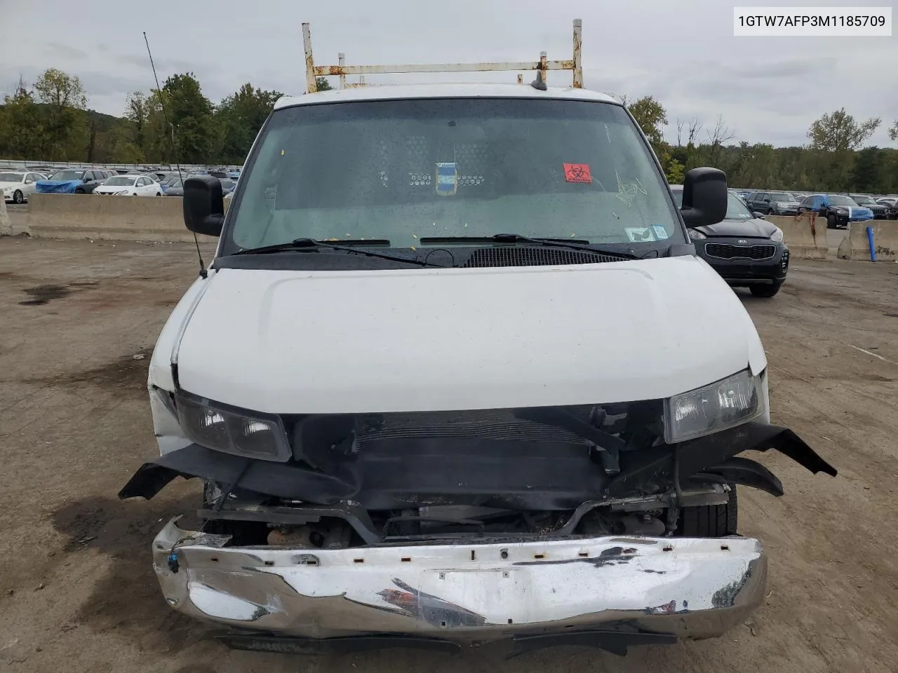 2021 GMC Savana G2500 VIN: 1GTW7AFP3M1185709 Lot: 71572184