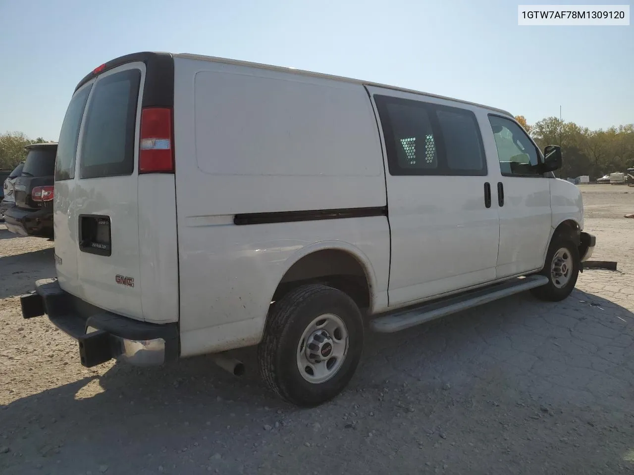 2021 GMC Savana G2500 VIN: 1GTW7AF78M1309120 Lot: 75251504