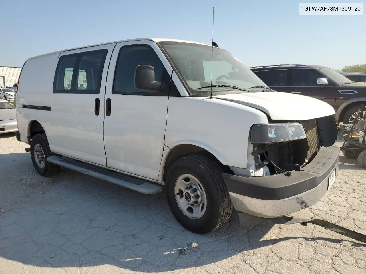 2021 GMC Savana G2500 VIN: 1GTW7AF78M1309120 Lot: 75251504