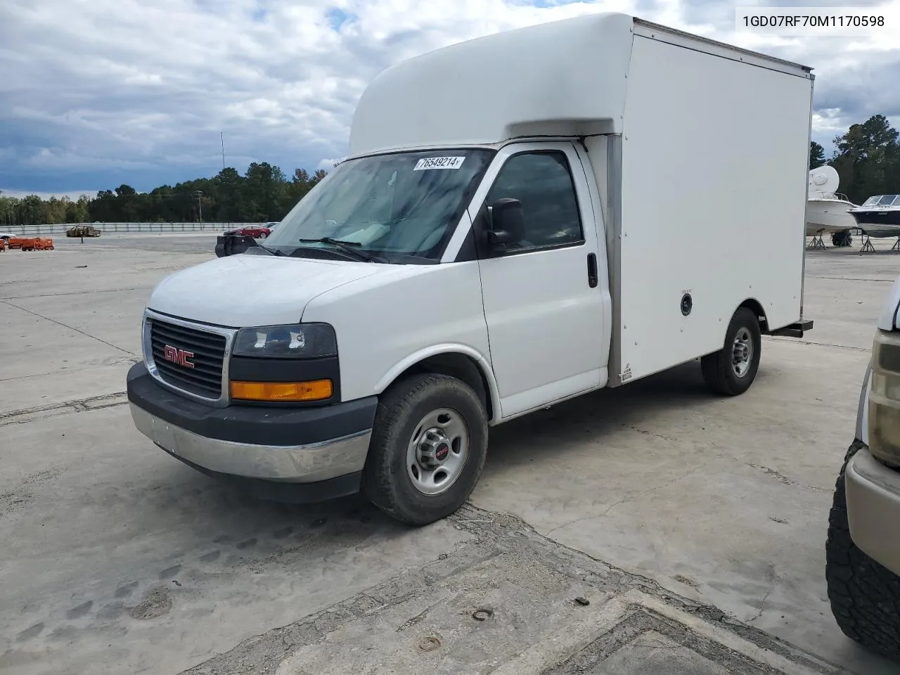 2021 GMC Savana Cutaway G3500 VIN: 1GD07RF70M1170598 Lot: 76549214