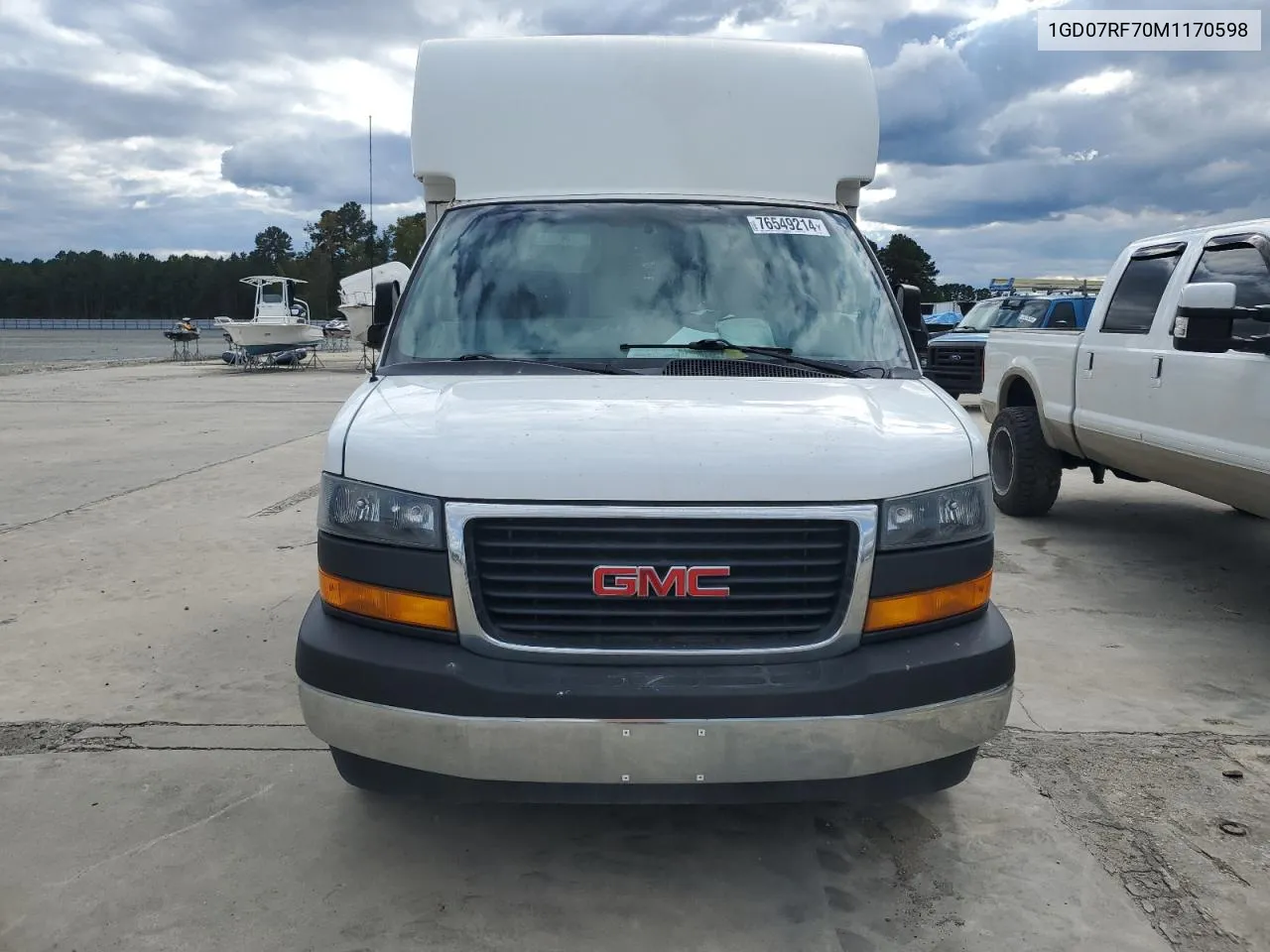 1GD07RF70M1170598 2021 GMC Savana Cutaway G3500