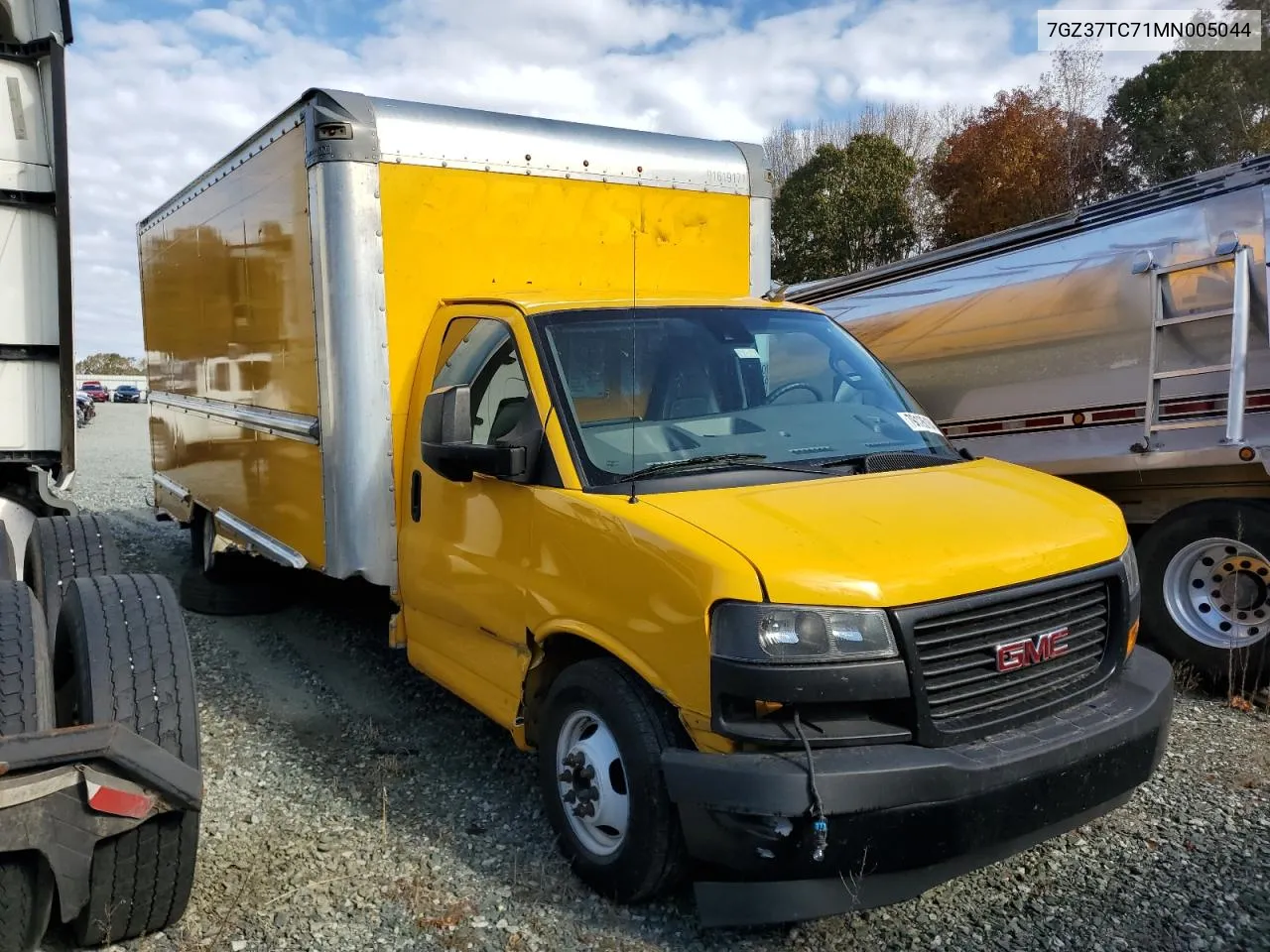 2021 GMC Savana Cutaway G3500 VIN: 7GZ37TC71MN005044 Lot: 79126184