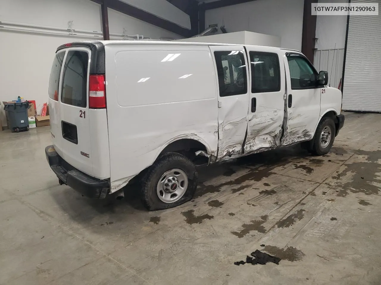 2022 GMC Savana G2500 VIN: 1GTW7AFP3N1290963 Lot: 45167374