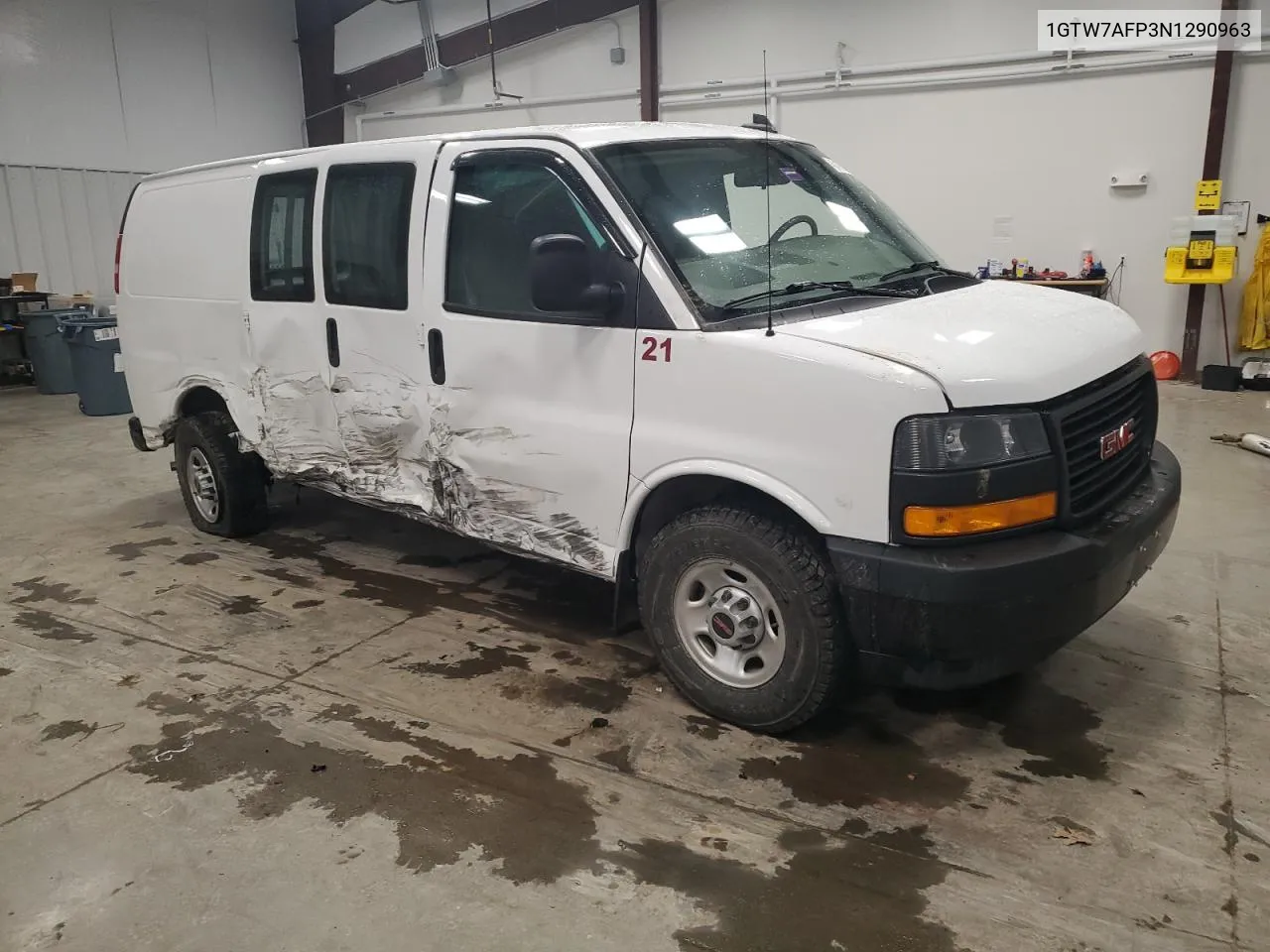 2022 GMC Savana G2500 VIN: 1GTW7AFP3N1290963 Lot: 45167374