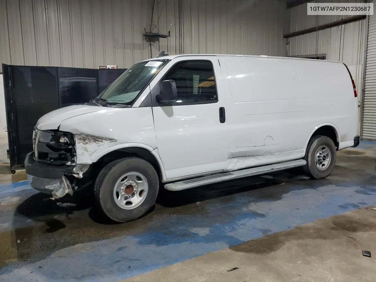 2022 GMC Savana G2500 VIN: 1GTW7AFP2N1230687 Lot: 69995774