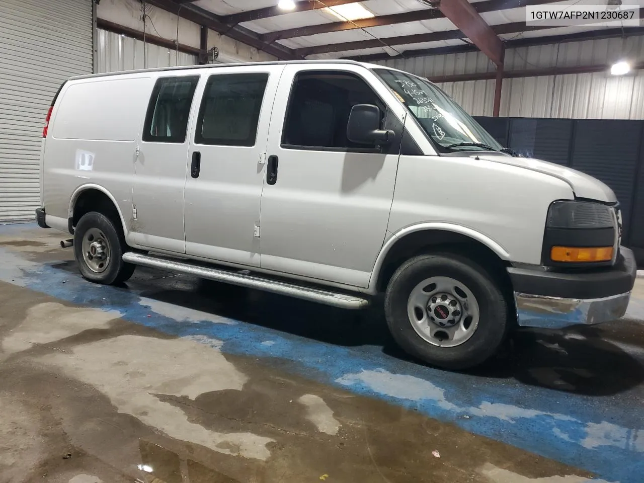 2022 GMC Savana G2500 VIN: 1GTW7AFP2N1230687 Lot: 69995774