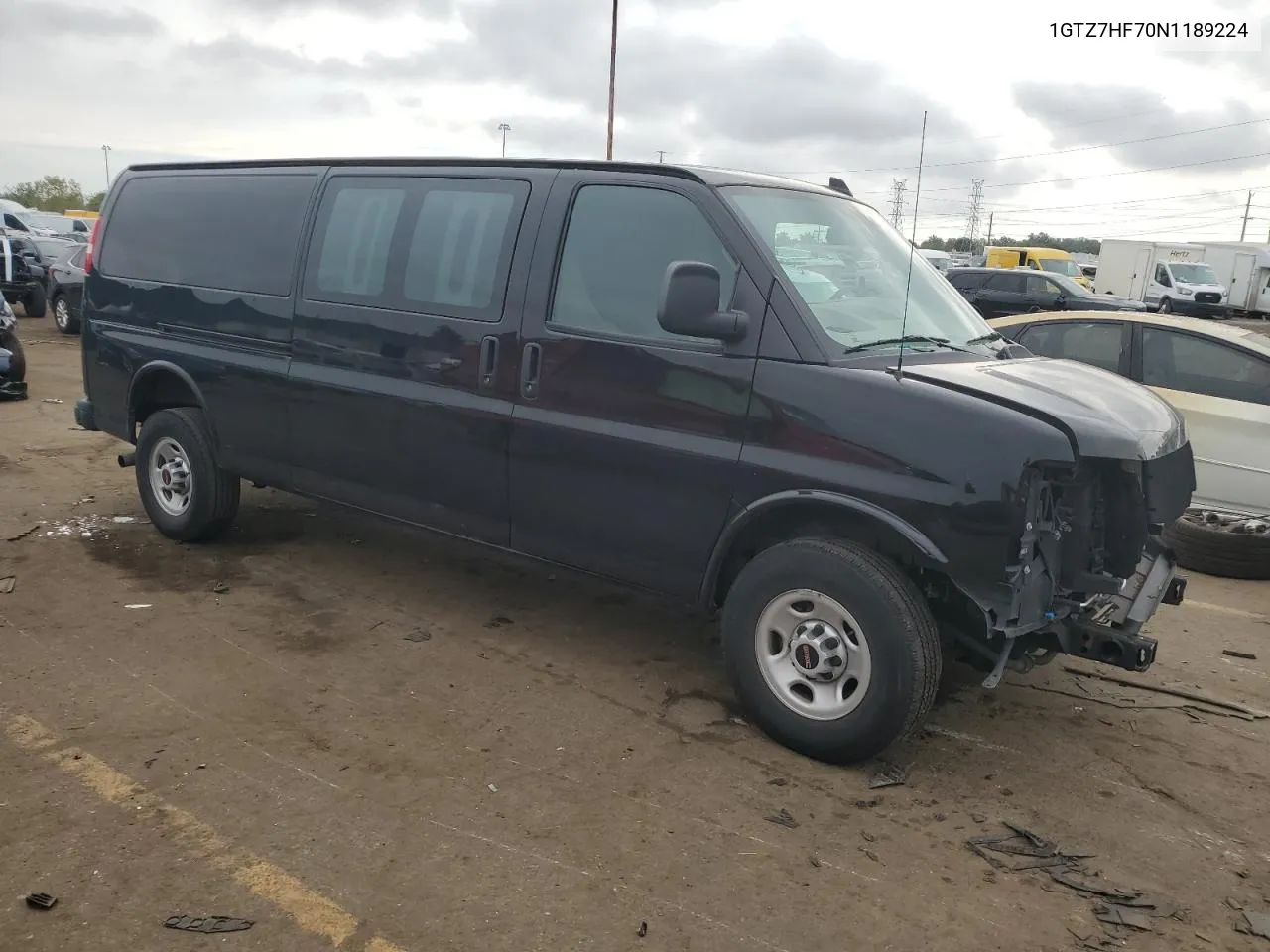 2022 GMC Savana G3500 VIN: 1GTZ7HF70N1189224 Lot: 71790154