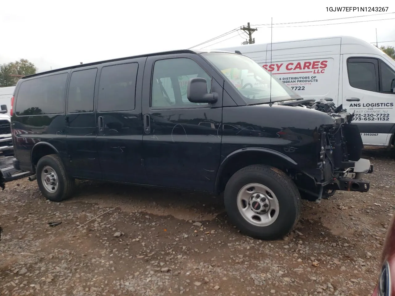 2022 GMC Savana G2500 Ls VIN: 1GJW7EFP1N1243267 Lot: 72601844