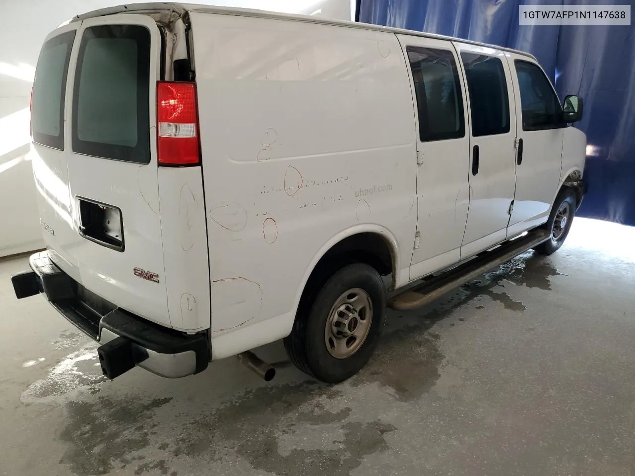 2022 GMC Savana G2500 VIN: 1GTW7AFP1N1147638 Lot: 75900994