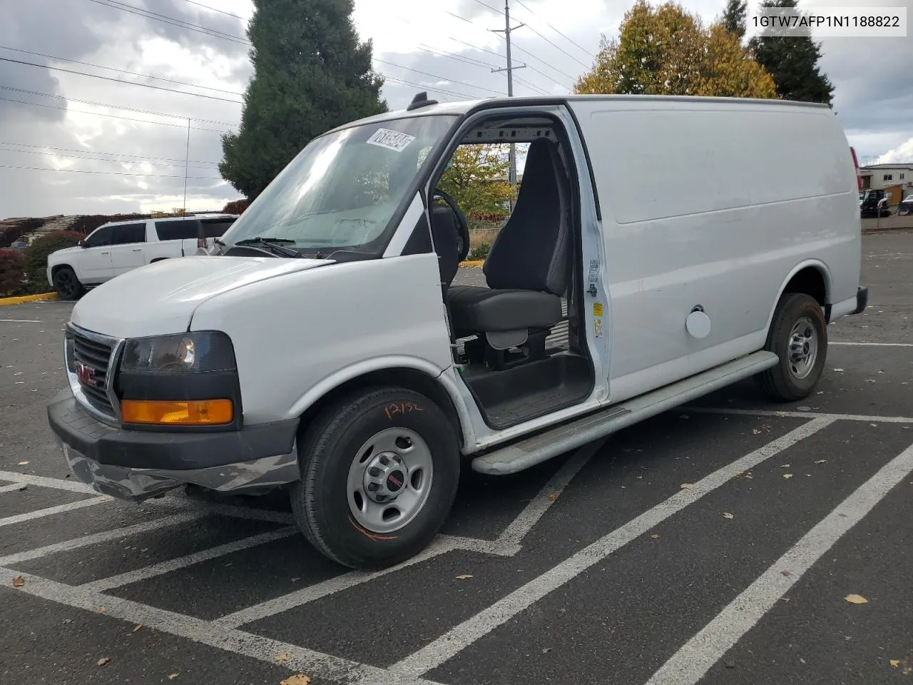 1GTW7AFP1N1188822 2022 GMC Savana G2500