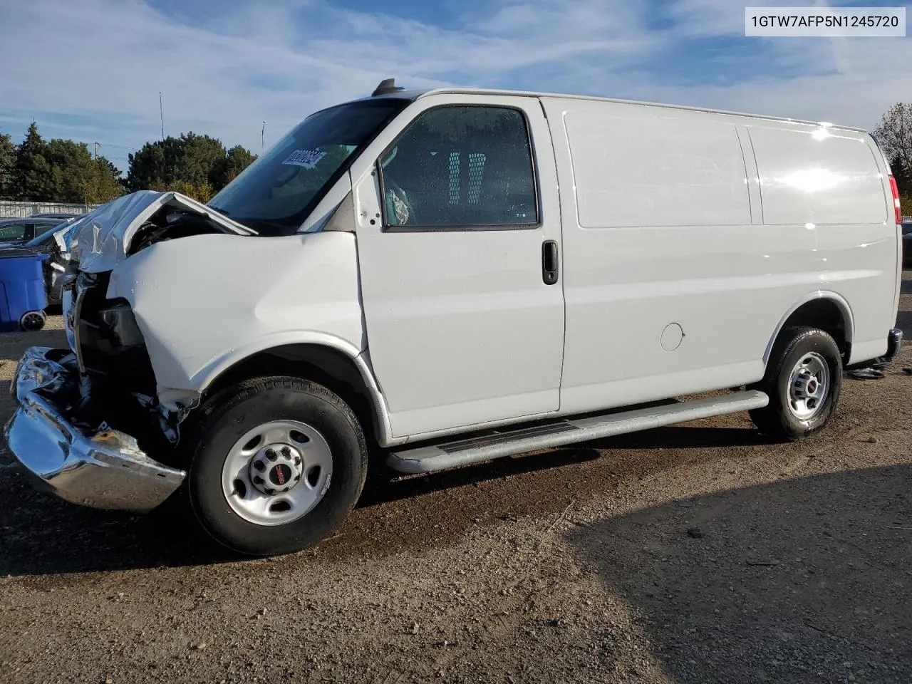 2022 GMC Savana G2500 VIN: 1GTW7AFP5N1245720 Lot: 79963054