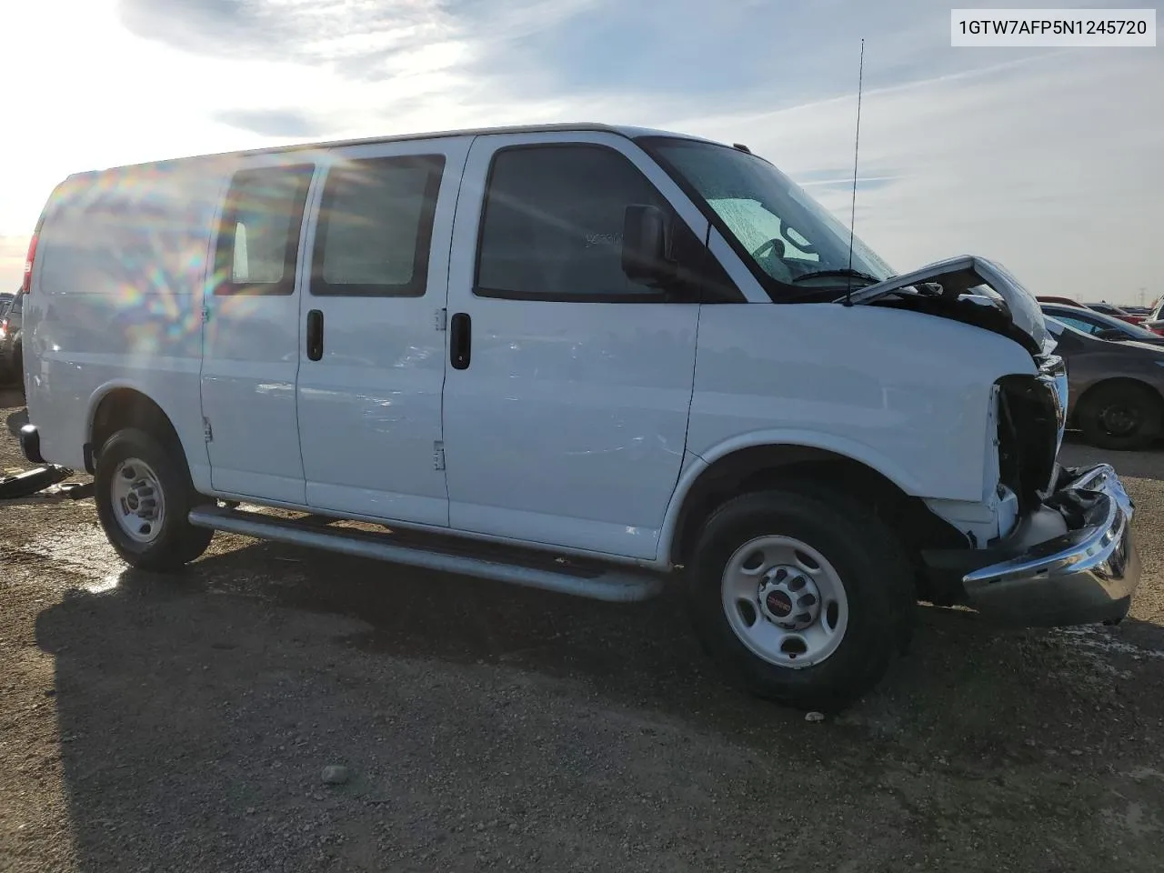 2022 GMC Savana G2500 VIN: 1GTW7AFP5N1245720 Lot: 79963054