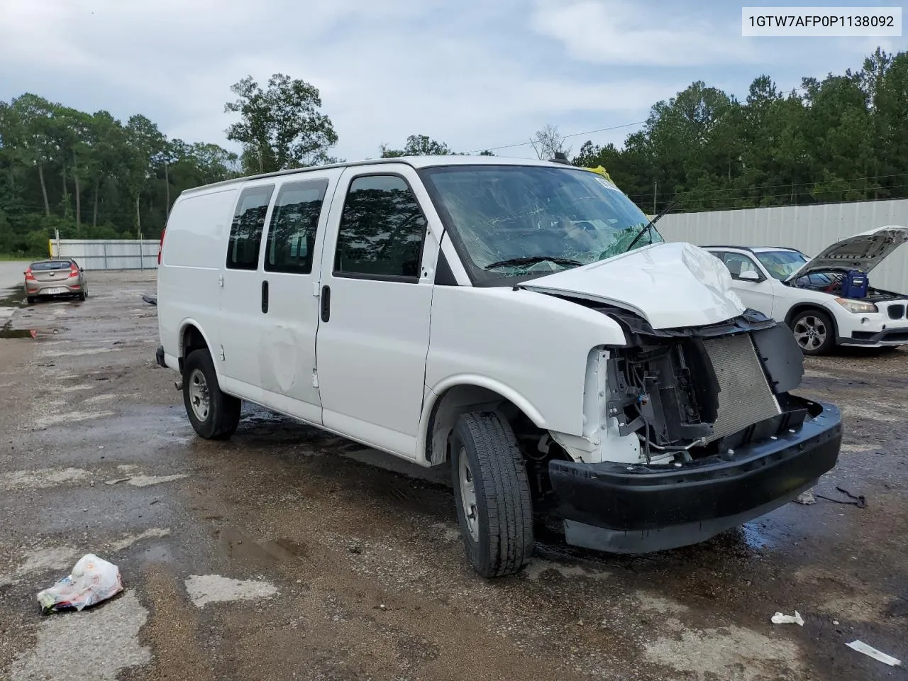 2023 GMC Savana G2500 VIN: 1GTW7AFP0P1138092 Lot: 60136034