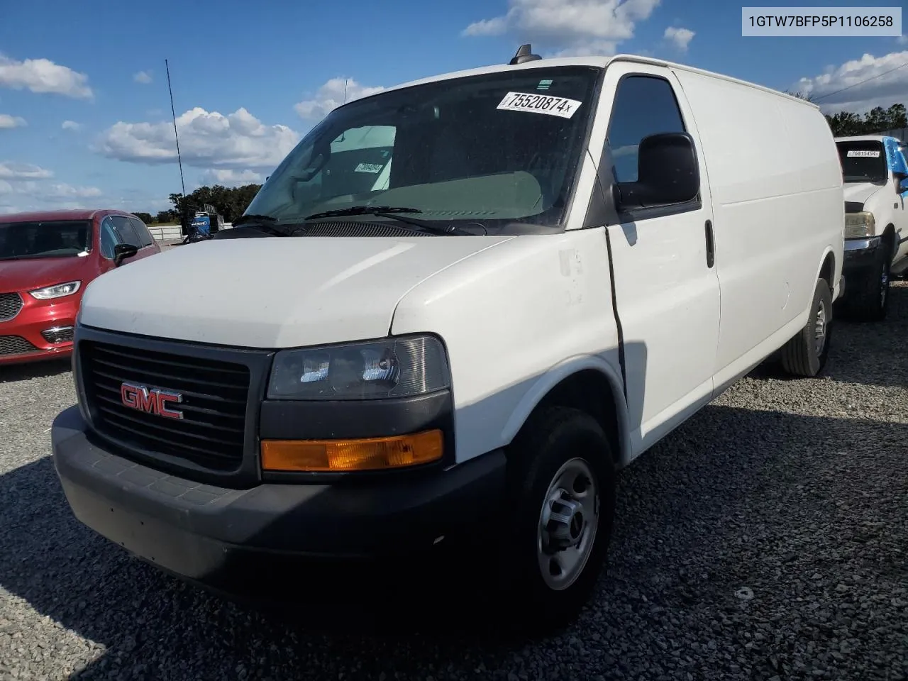 1GTW7BFP5P1106258 2023 GMC Savana G2500