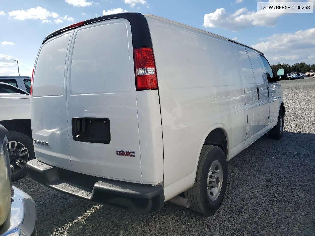 1GTW7BFP5P1106258 2023 GMC Savana G2500