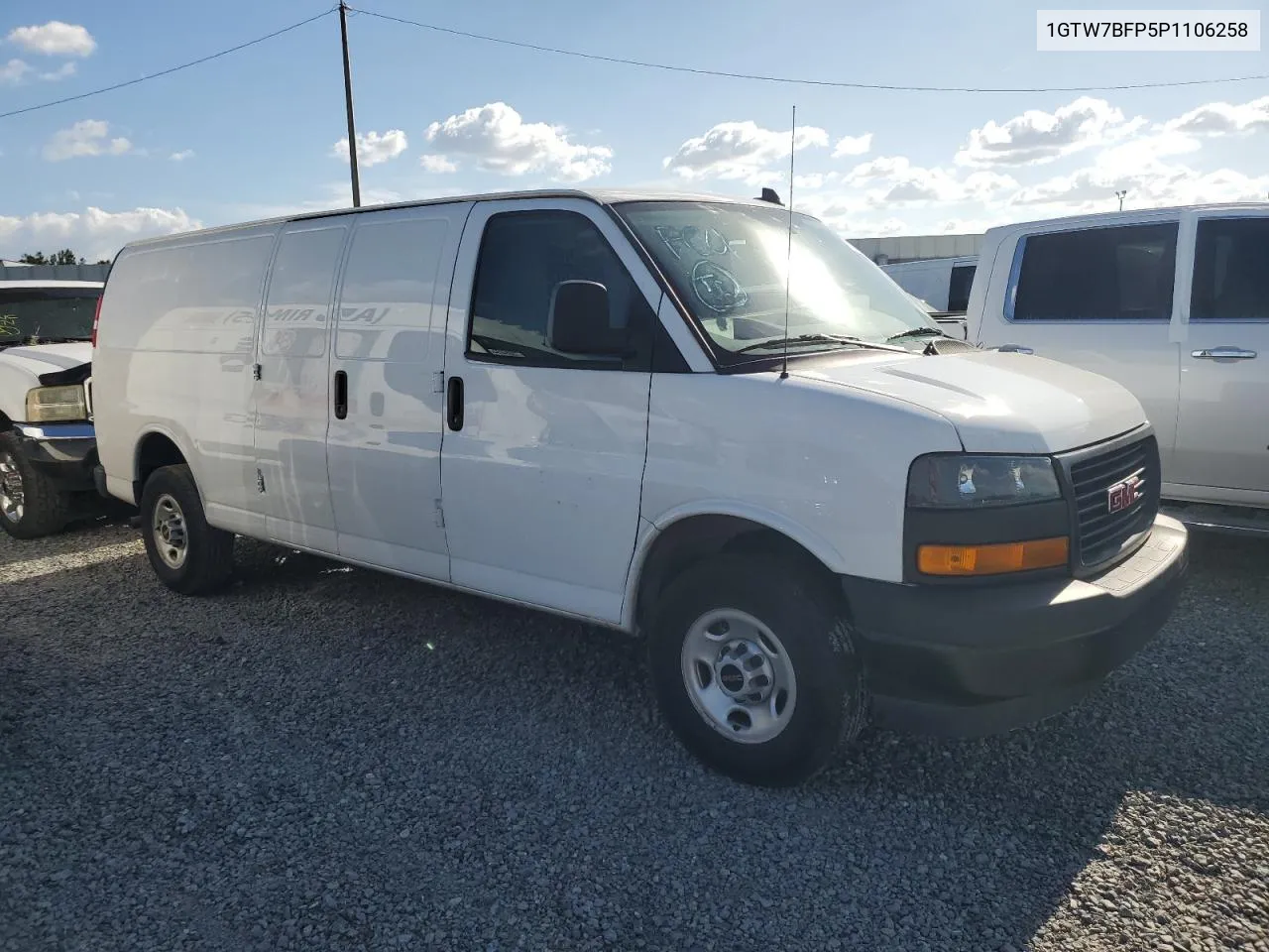 1GTW7BFP5P1106258 2023 GMC Savana G2500